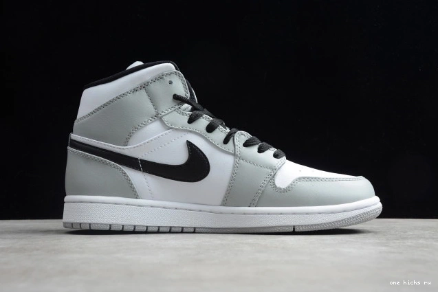 Rep Mid Smoke AIR 1 Jordan Light 554724-092 Grey 0701
